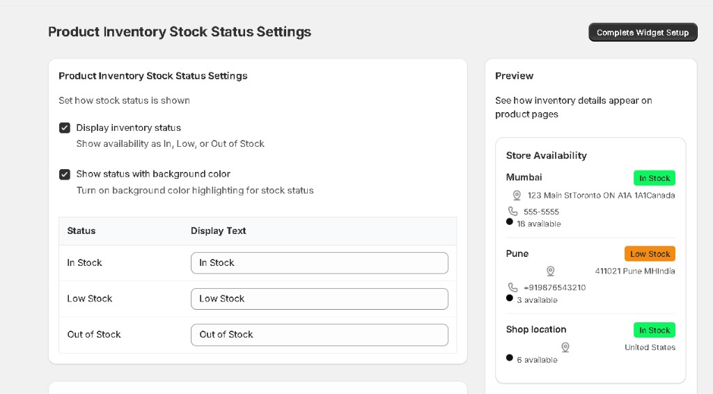Auto metafields for Shopify products: sync and recreate location metafields